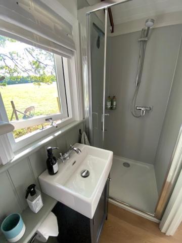 Coachroad Shepherds Huts เพทเวิร์ธ ภายนอก รูปภาพ